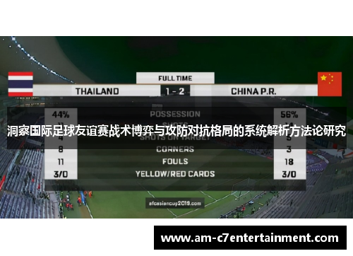 洞察国际足球友谊赛战术博弈与攻防对抗格局的系统解析方法论研究